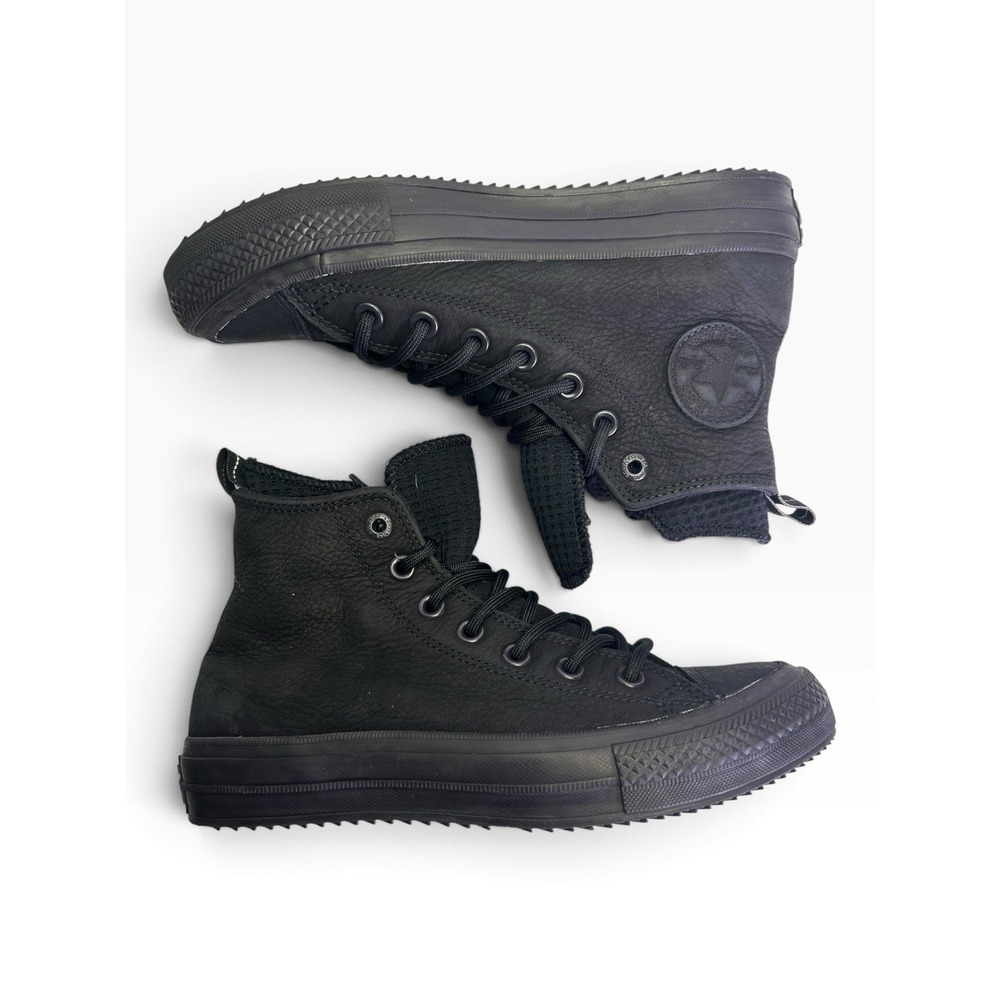 Converse Chuck Taylor All Star Winter Waterproof High Black Men 5.5 Women 7.5 - Picture 6 of 8